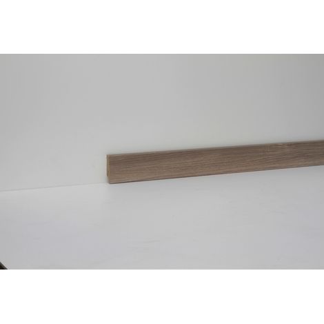 Classen Clip-Fußleiste 240 cm 58 x 19 mm Kastanie Sockelleiste