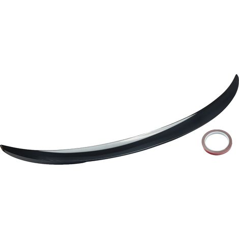 Spoiler trasero para maletero, compatible con coupé de lujo de 4 puertas, plástico ABS de alta calidad, negro brillante. (1/2)