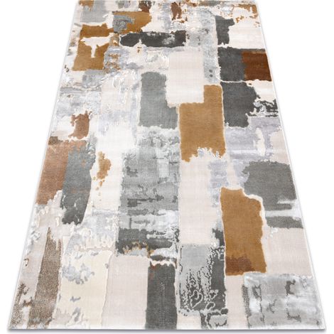 Alfombra acrílica ELITRA 6215 Abstracción vintage gris / amarillo  yellow 200x300 cm (1/5)