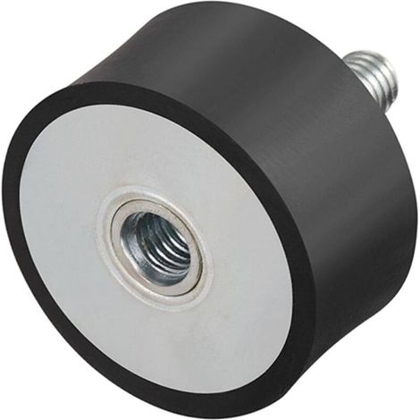 M8 Filetage Mâle Femelle Silent Bloc Support Caoutchouc Vibration Isolateurs Amortisseur 40mm x 20mm (1/5)