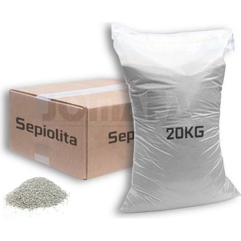 Bolsa de SEPIOLITA absorbente para todo tipo de liquidos (aceite, gasoil, gasolina, etc), 20kg (1/2)