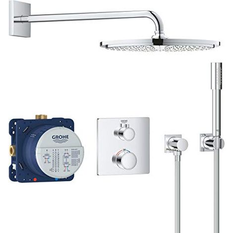 Grohe Grohtherm Set Doccia Rainshower Cosmopolitan 310 Cromo, 34730000 (1/4)