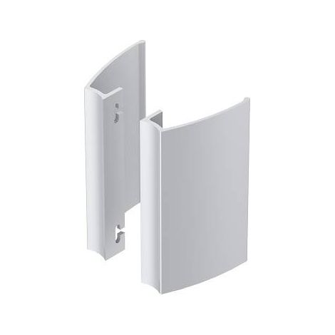 Paar Flügelgriffe 200mm ALMA COMPONENTES Achsabstand 150mm - Ral9010 Weiß - 7060-200-9010