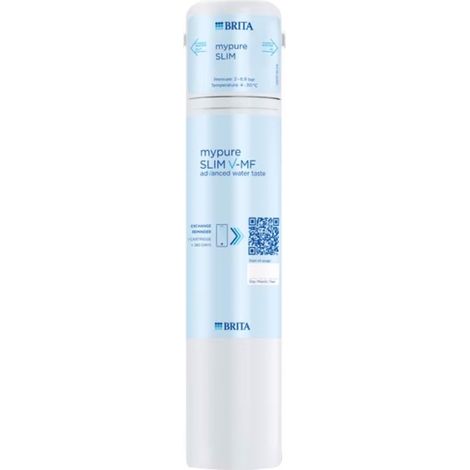 Sistema de filtración de agua para grifo mypure slim v-mf filtro para agua 1053236 brita (1/4)