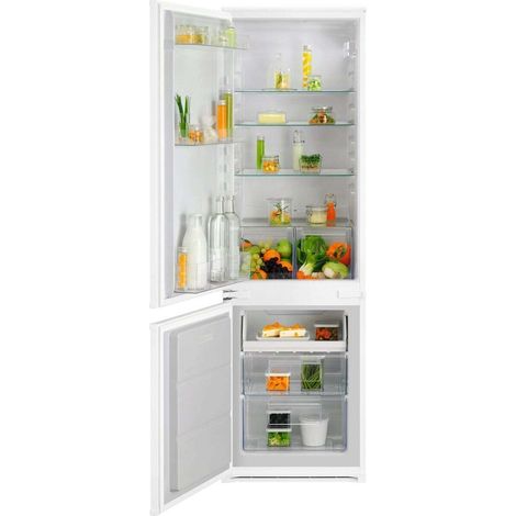Electrolux KNA6LE18T. Capacità netta totale: 271 L. Cerniera porta: Sinistra. Classe climatica: SN-ST, Emissione acustica: 34 dB. Capacità netta frigorifero: 198 L, Luce interna, Numero di ripiani ...