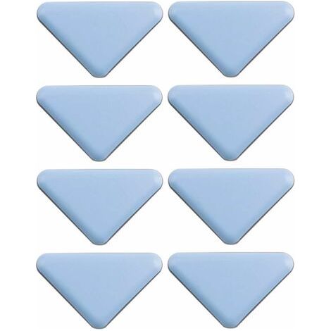 Cyclingcolors – Set mit 8 dreieckigen Teflon-Gleitern (35 x 35 x 45 mm) – Klebstoff zum Schutz von Parkettböden – Optimale Gleitfähigkeit für Möbel (1/2)