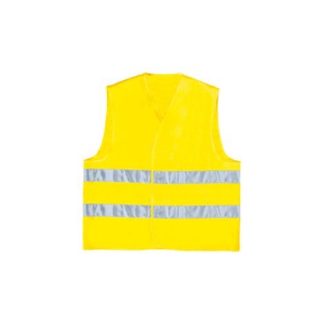 GILET DE SIGNALISATION DELTA PLUS POLYESTER BANDES PARALLELES JAUNE GILP2- GILP2JA0 58/60 (2XL)