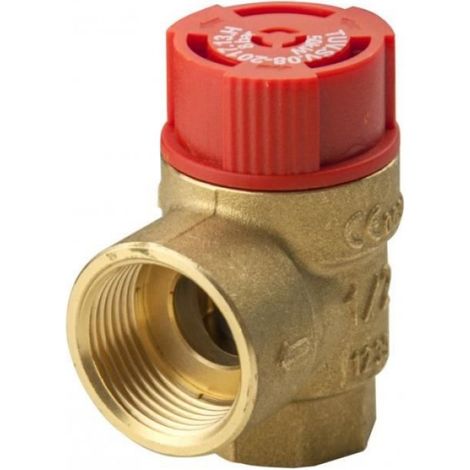 Soupape De Réduction De Pression - 1 5 Bar - Filetage Bsp 1 2 X 3 4 Pouces - Température -20 À +160 °C - Conforme Directive Ce 97 23 - 1 Pièce (1/3)