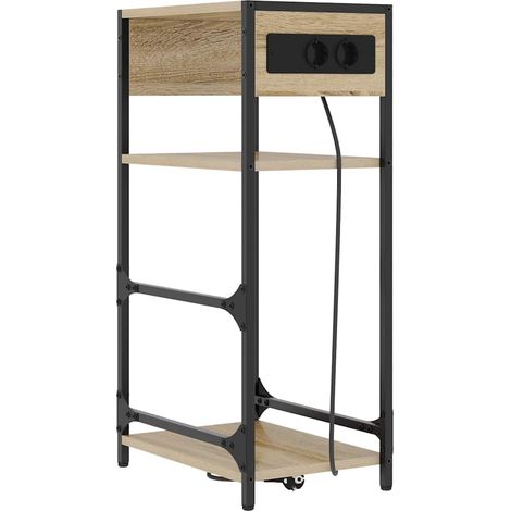 Maison Exclusive - Armadio da Notte Rovere Sonoma 40 x 27 x 76 cm