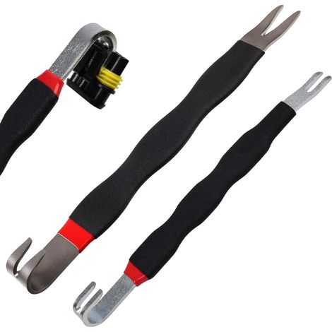 2 pcs séparateur de connecteur électrique, séparateur de connecteur de terminal électrique automobile pour prises électriques, injecteurs de carburant, connecteurs à languette poussoir (1/5)