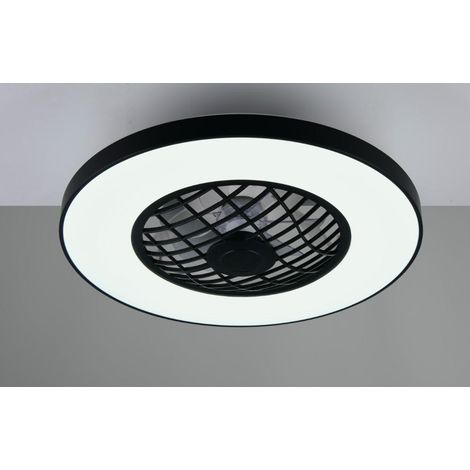 Plafoniera LED Trio Lighting con ventilatore integrato e telecomando (1/5)