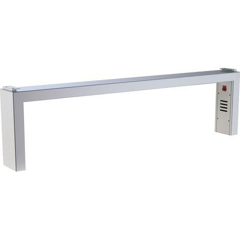 Supports Inox avec Rampe et Éclairage LED pour Montage Directement sur le Buffet - Capacité GN de 2 à 6 - Distform (1/2)