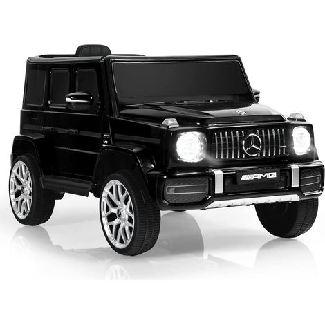 COSTWAY Mercedes Benz Elektroauto, Elektro Kinderauto mit Musik und Scheinwerfer, Jeep Auto 3-5 km/h, inkl. 2,4G Fernbedienung, für Kinder ab 3 Jahre alt (1/5)