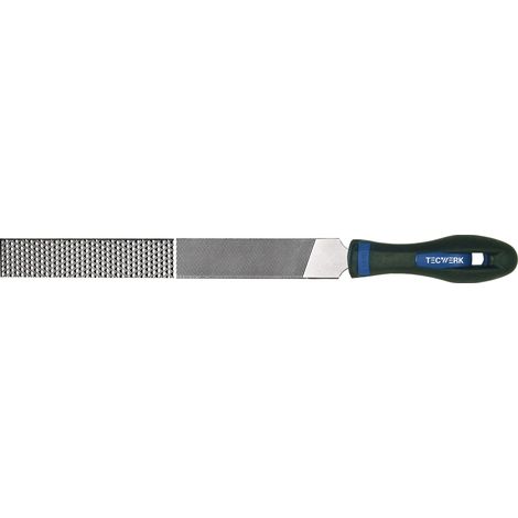 Feilraspel DIN 7261 L.200mm Q.20x5mm Hieb 1 2K-Ergo TECWERK (1/2)