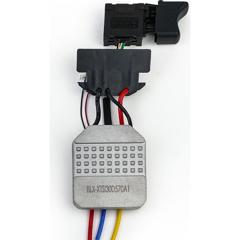 Carte de commande pour meuleuse d'angle avec voyant lumineux, compatible avec le contrôleur et le pilote de la polisseuse haute puissance à batterie lithium sans balais Dayi, produit phare. (1/4)