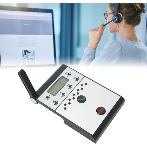 extension de communication sans fil, téléavertisseur mains libres sans fil duplex intégral, téléavertisseur réseau (1/5)