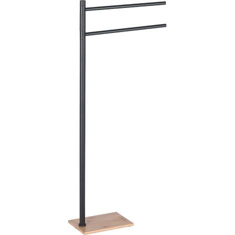 Piantana portasalviette trilly Gedy nero/bamb (1/4)