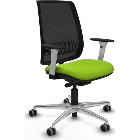 Chaise de bureau piqueras y crespo Alares blanc soutien lombaire (1/2)