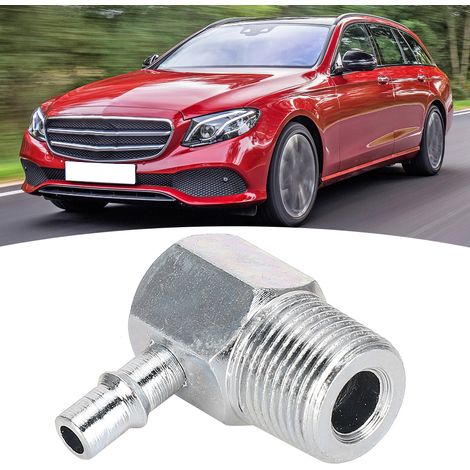 Raccord de dépression pour collecteur d'admission à 90° - Embout de tuyau 3/8 NPT - 1/4 - Modification automobile 4535Z (1/5)