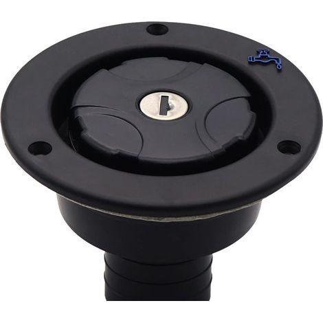 Replacement freshwater inlet hatch for RVs, gravity feed inlet cover, suitable for RVs, caravans and RV parts (1/5)