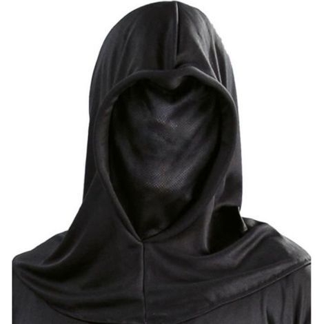 Cagoule - Masque - Élastique Pour Ajustement - Halloween - Cosplay - Fête À Thème - Taille Unique Adulte