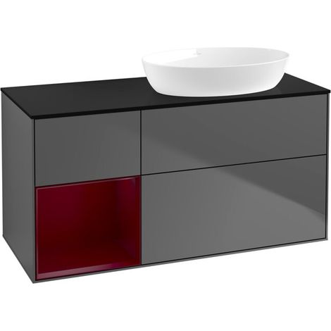 Villeroy & Boch FA42HBGK Armoire sous-lavabo Finion FA4 (1/2)