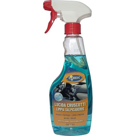 Lucida Cruscotti Auto Spray 500 ml Effetto Brillante Oceano Pulisce e Protegge Interni Auto Cruscotto Plastica Senza Gas Made in Italy (1/4)