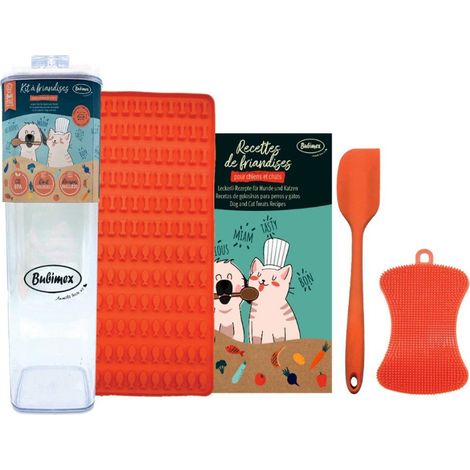 Kit à friandises maison BubiChef pour chien et chat Bubimex - moules os et poisson - Bubimex (1/2)