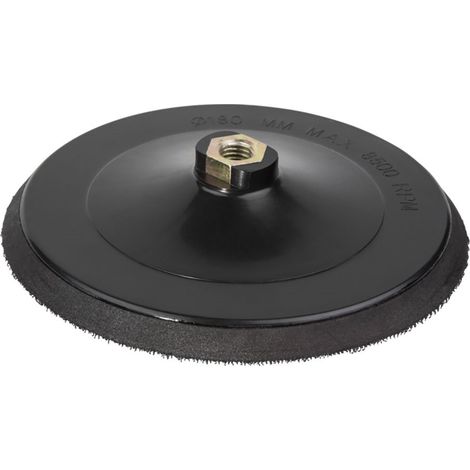 Selbstklebende Schleifplatte für M14-Schleifgerät, ø180 mm (1/4)