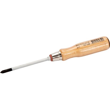 Bahco Phillips-Schraubendreher mit Holzgriff, PH3 x 150 mm (1/3)