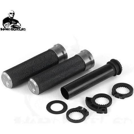 Lenkergriffe, rutschfest, für BMW F 900, F900 R/XR, F900R, F900XR, R Ninet, Rninet /5, Pure Racer, Scrambler, Urban G/S, R Ninet - F900R, GRAU