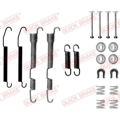 Kit d'accessoires, mâchoire de frein Quick Brake 105-0761 MITSUBISHI