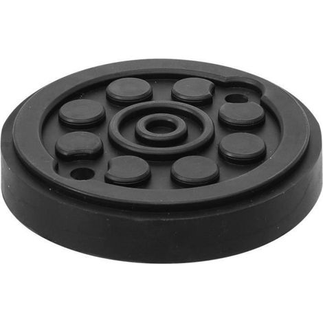 Plato De Goma - Pour Pont Élévateur - Diamètre Externe 120 Mm - Hauteur 23 Mm - Dureté ShA 85 ± 5 - 1 Pièce