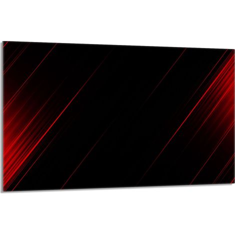 Glasschutzplatte für Herd 80x52 Schwarz (1/5)