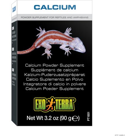Suplementos de calcio en polvo Exo Terra - 90g
