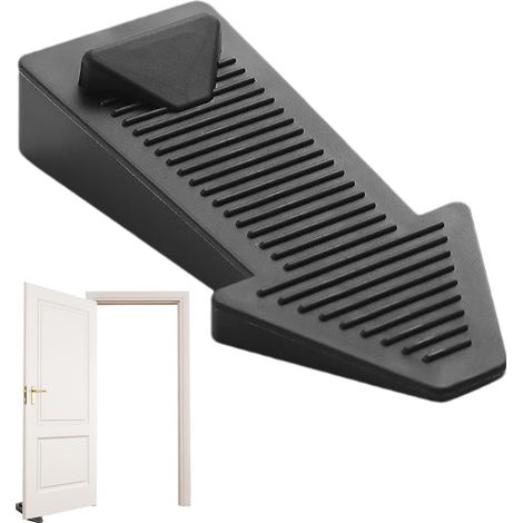 Butoirs de porte ergonomiques, Butoirs de porte multifonctionnels, Butoirs de porte légers en caoutchouc, Butoirs de porte de qualité commerciale, Cales de butée de porte décoratives, Butoirs de porte (1/5)