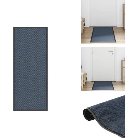 Paillasson bleu 60x150 cm - Paillasson - Paillasson De Porte - Paillasson De Bienvenue - Paillasson De Porte Extérieur (1/5)
