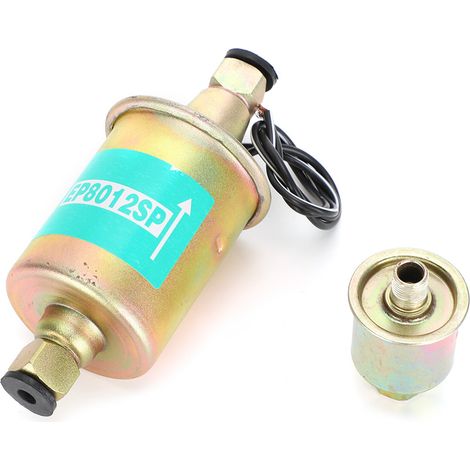 Pompe à carburant électrique universelle, accessoire en ligne pour moteur diesel, compatible avec les voitures, camions, bateaux et générateurs 12V. (1/5)