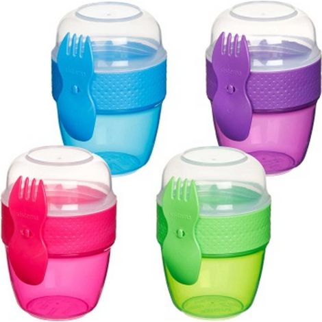 Sistema To Go Snack Capsule + Vork-Lepel 515 ml (1/2)