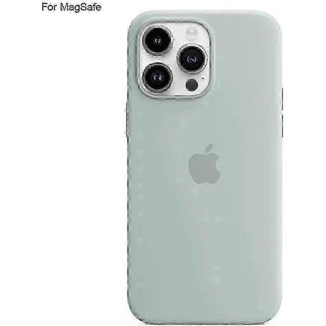 Kompatibel mit iPhone 15 Pro. Stoßfeste Schutzhülle aus flüssigem Silikon, MagSafe-kompatibel, bietet besseren Halt und erhöhten Schutz vor Stürzen.
