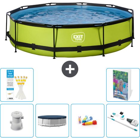 Exit Pool Rund - 360x76 cm - 7-teilig S242