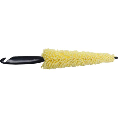 Brosse de Nettoyage pour Roues de Voiture en Plastique, Brosse à Pneus et Jantes, Éponge Lavage Auto, Accessoire Entretien Véhicule (1/5)