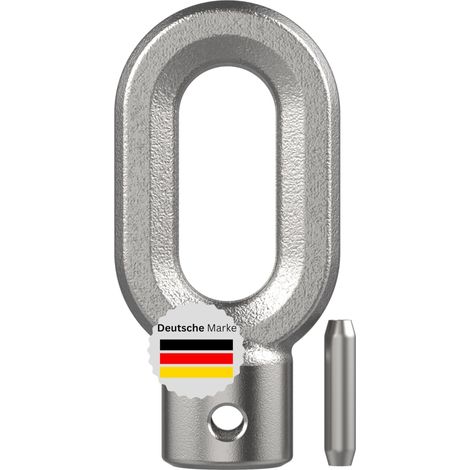 Œillet de store en zinc moulé sous pression de 10 mm - Œillet de manivelle robuste comme pièce de rechange pour auvent - Accessoire flexible pour un montage facile (1/3)