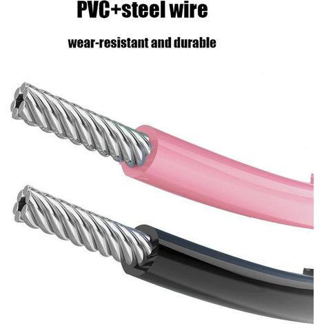 Corde à sauter lestée avec compteur pour Fitness, Modes sans fil, poignées antidérapantes réglables pour hommes et femmes (1/5)