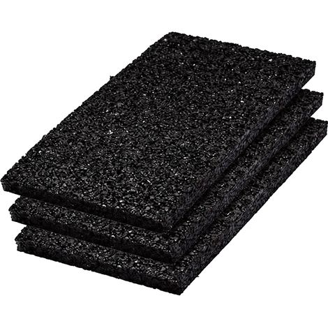 Supporto per piastrelle in gomma 200x100x10 mm - confezione da 60 pezzi (1/5)