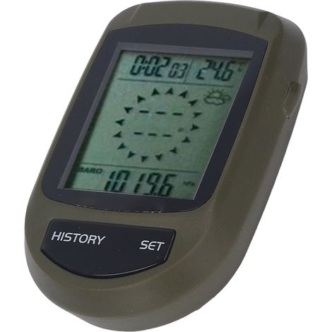 Digitale 8-in-1-Wetterstation mit LCD-Bildschirm, Multifunktions-Höhenmesser, Thermometer, Uhr und Klimamonitor (1/5)