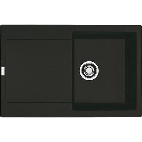 Franke Einbauspüle Maris MRG 611-78 Fragranit+ Onyx, Excenterbedienung (Druckknopf) (1/3)
