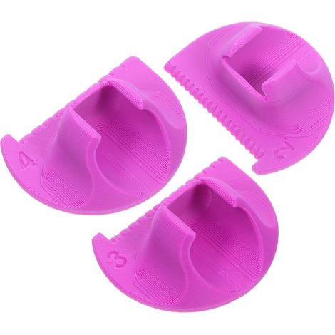 piece plastic sewing guide ruler with thumb gauge for