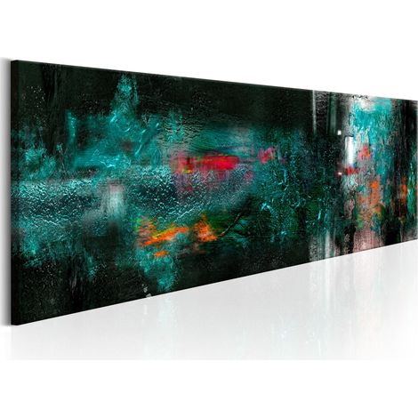Quadro - Turquoise Power - 150x50 (1/4)