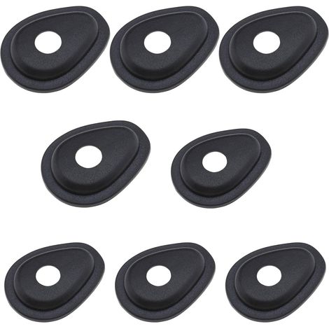 Per confezione da 2 piastre adattatrici per indicatori di direzione moto compatibili con Yamaha MT07 MT09 piastre per indicatori anteriori posteriori piastra adattatrice in plastica per indicatori di  (1/5)